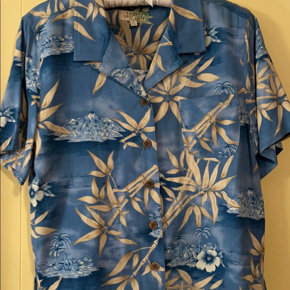 TAHITI REEF CLUB HAWAIIAN SHIRT